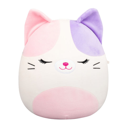 Squishmallows 8" Nell the Pink And Purple Calico Cat | Jazwares