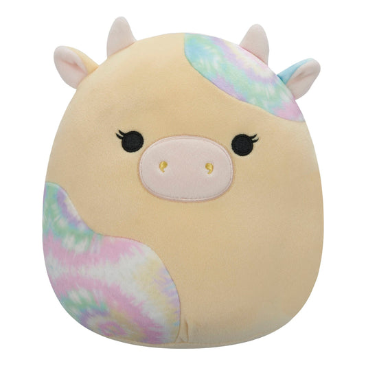 Squishmallows 12" Rina the Yellow Cow with Tie Dye Spots | Jazwares