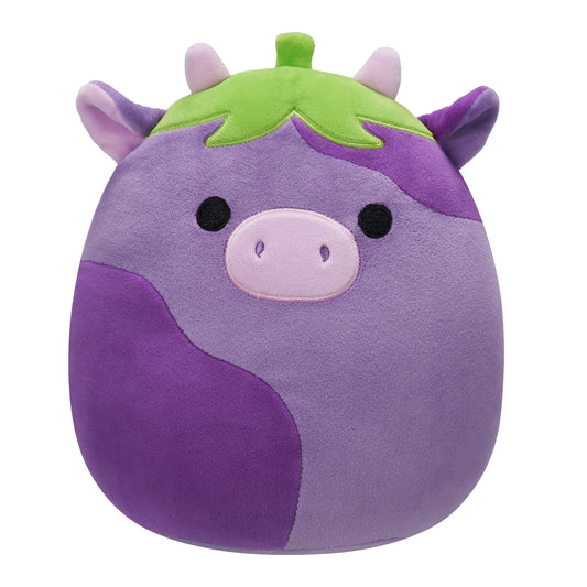 Squishmallows 8" Frederick the Eggplant Cow | Jazwares