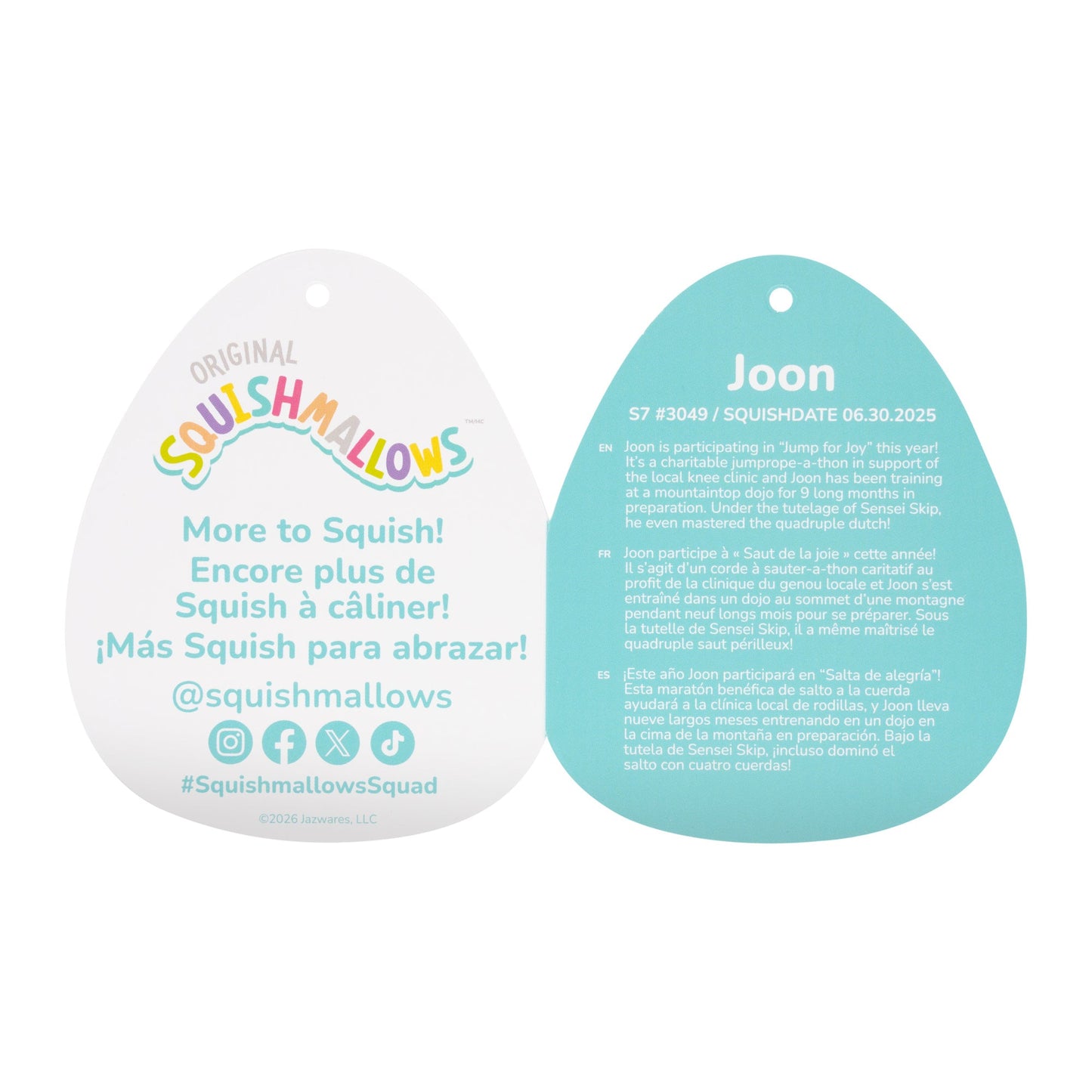 Squishmallows 5" Joon the Blue Goblin King | Jazwares