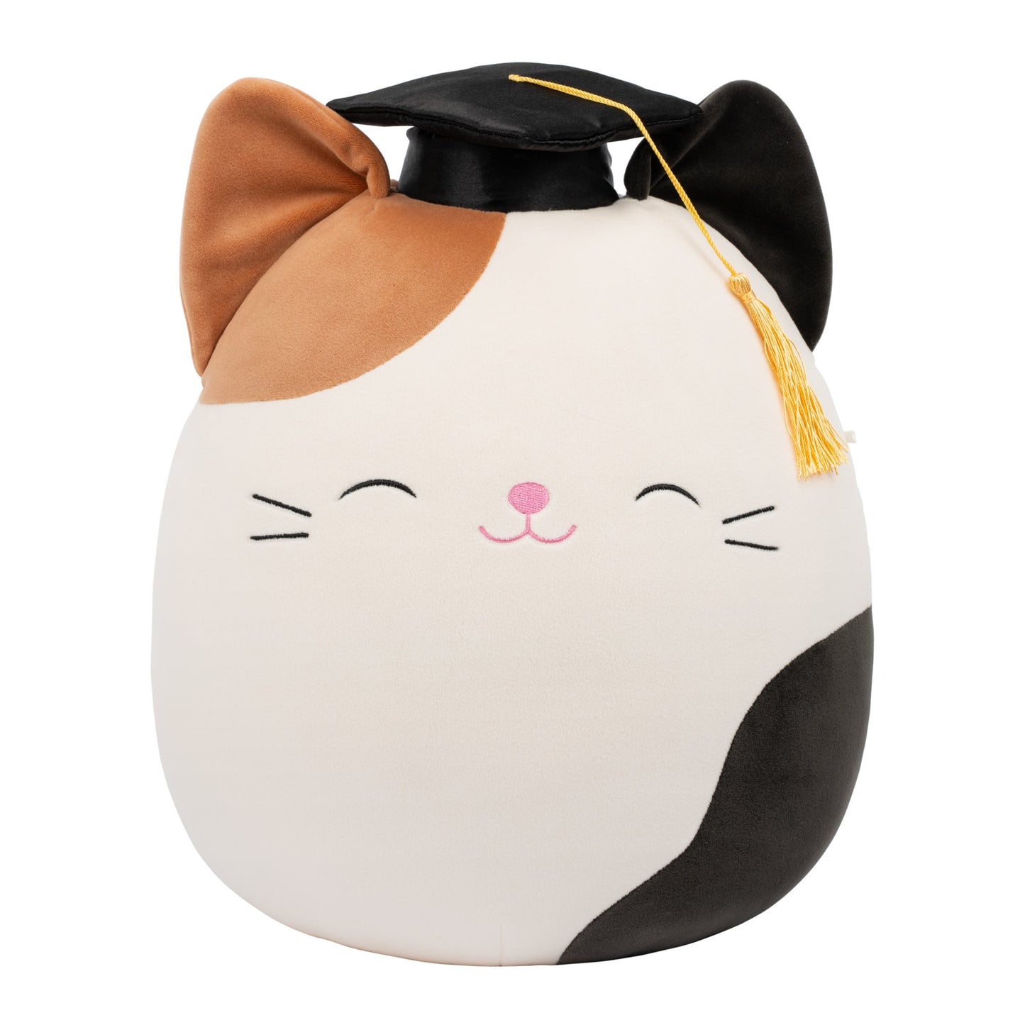 Squishmallows 12" Cam the Calico Cat in Graduation Cap | Jazwares