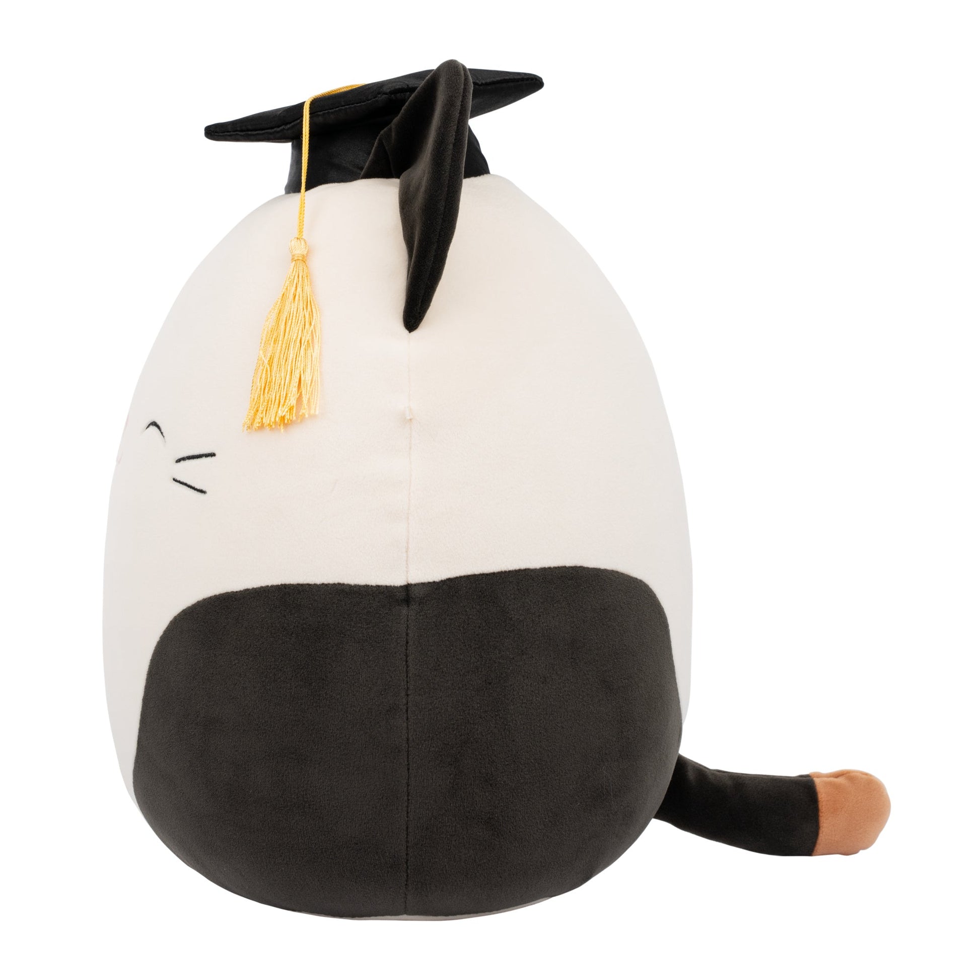 Squishmallows 12" Cam the Calico Cat in Graduation Cap | Jazwares