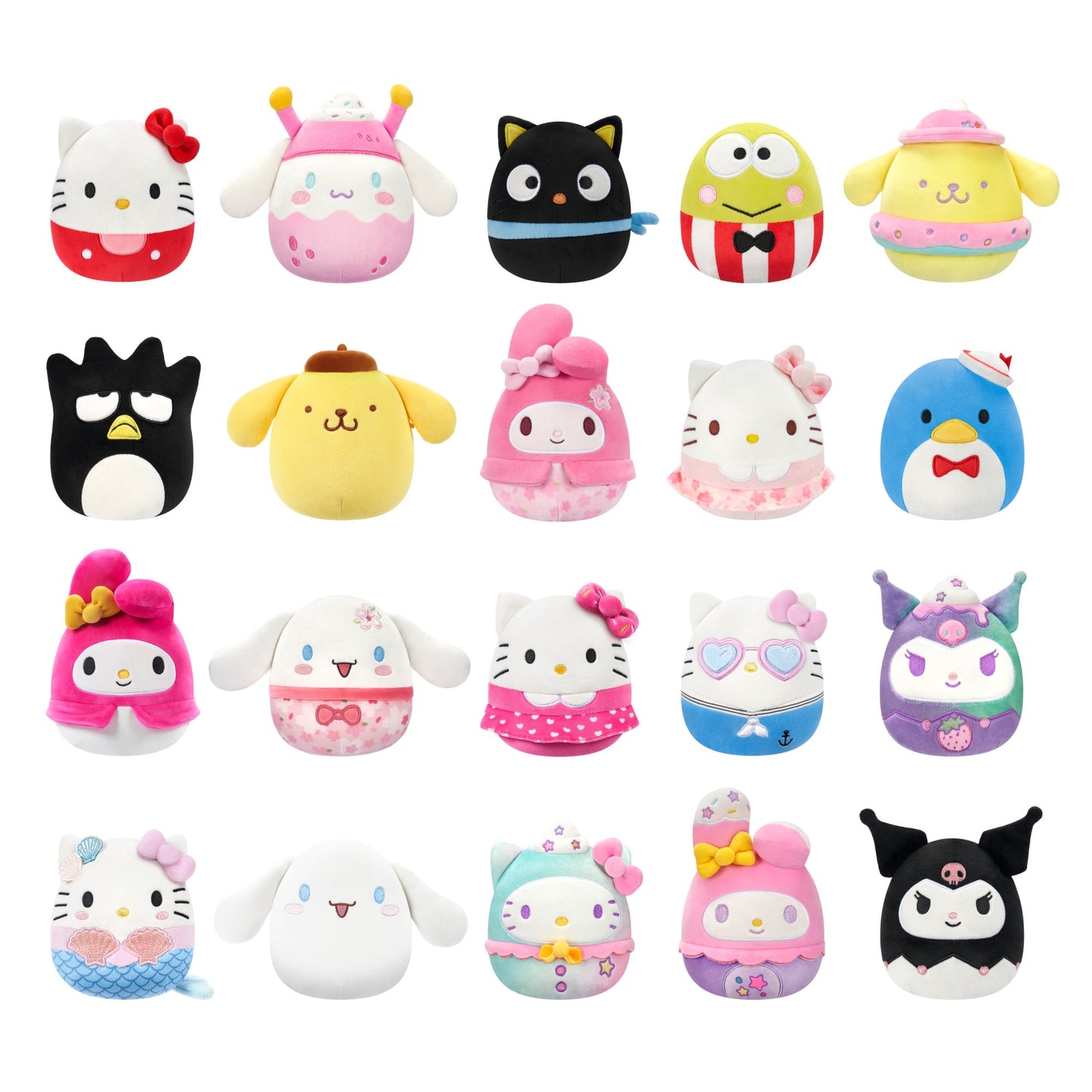 Hello Kitty and Friends 5" Squishmallows Mystery 3-Pack | Jazwares