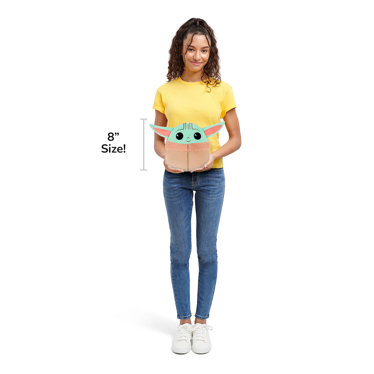 Squishmallows 8" Star Wars Grogu Plush | Jazwares