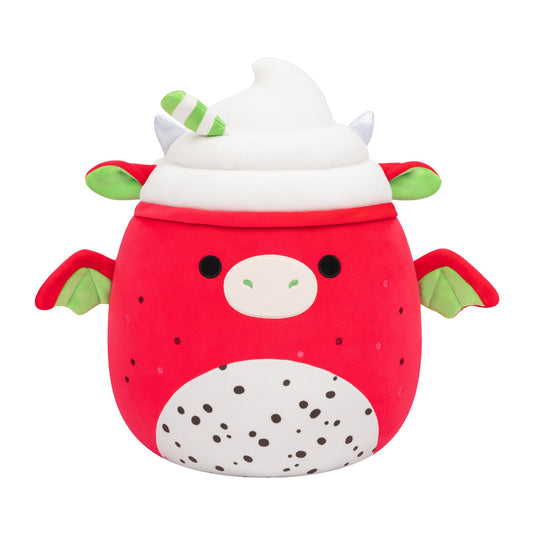 Squishmallows 14" Icarus the Dragon Fruit Drink | Jazwares