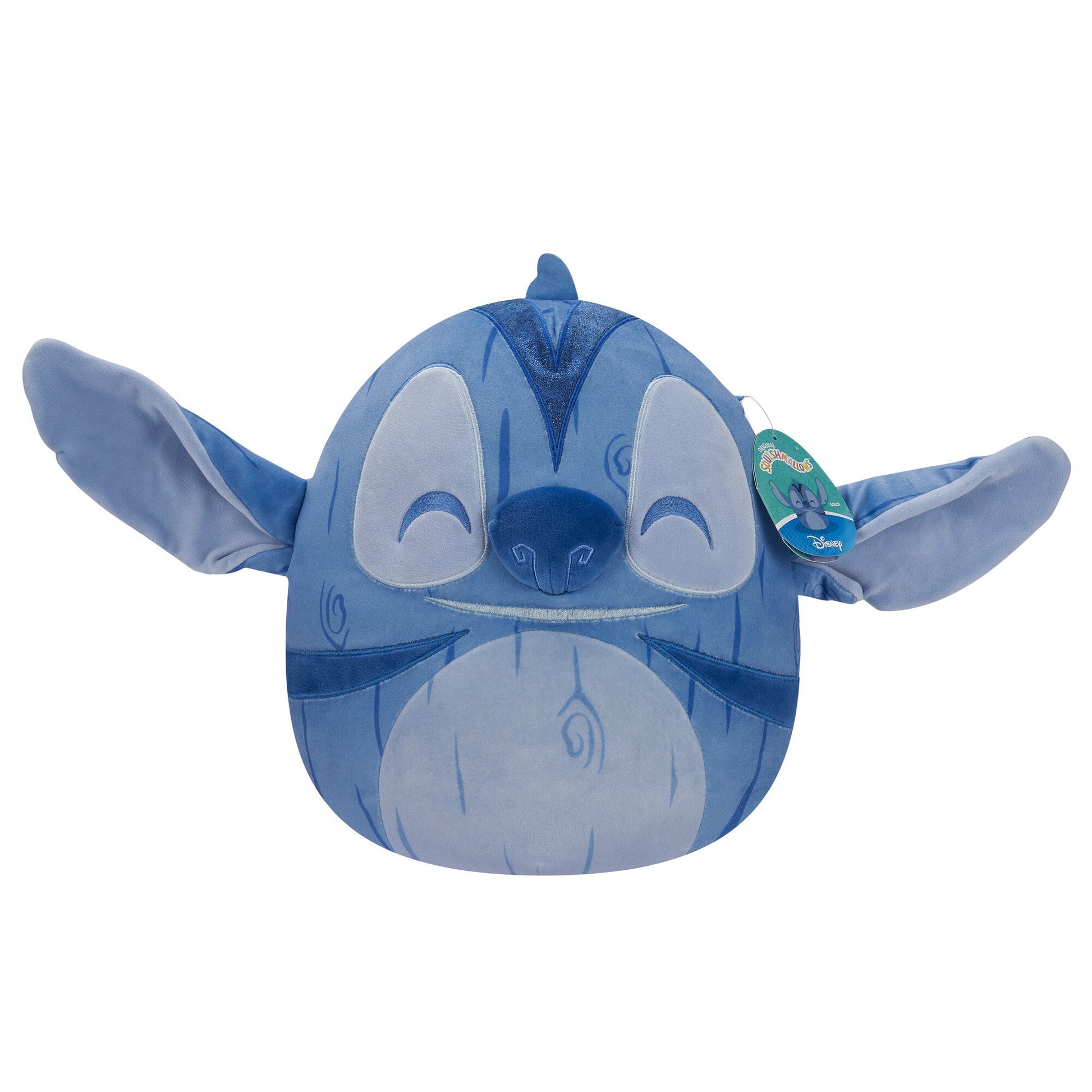 Squishmallows 12" Disney Wood Carved Stitch | Jazwares
