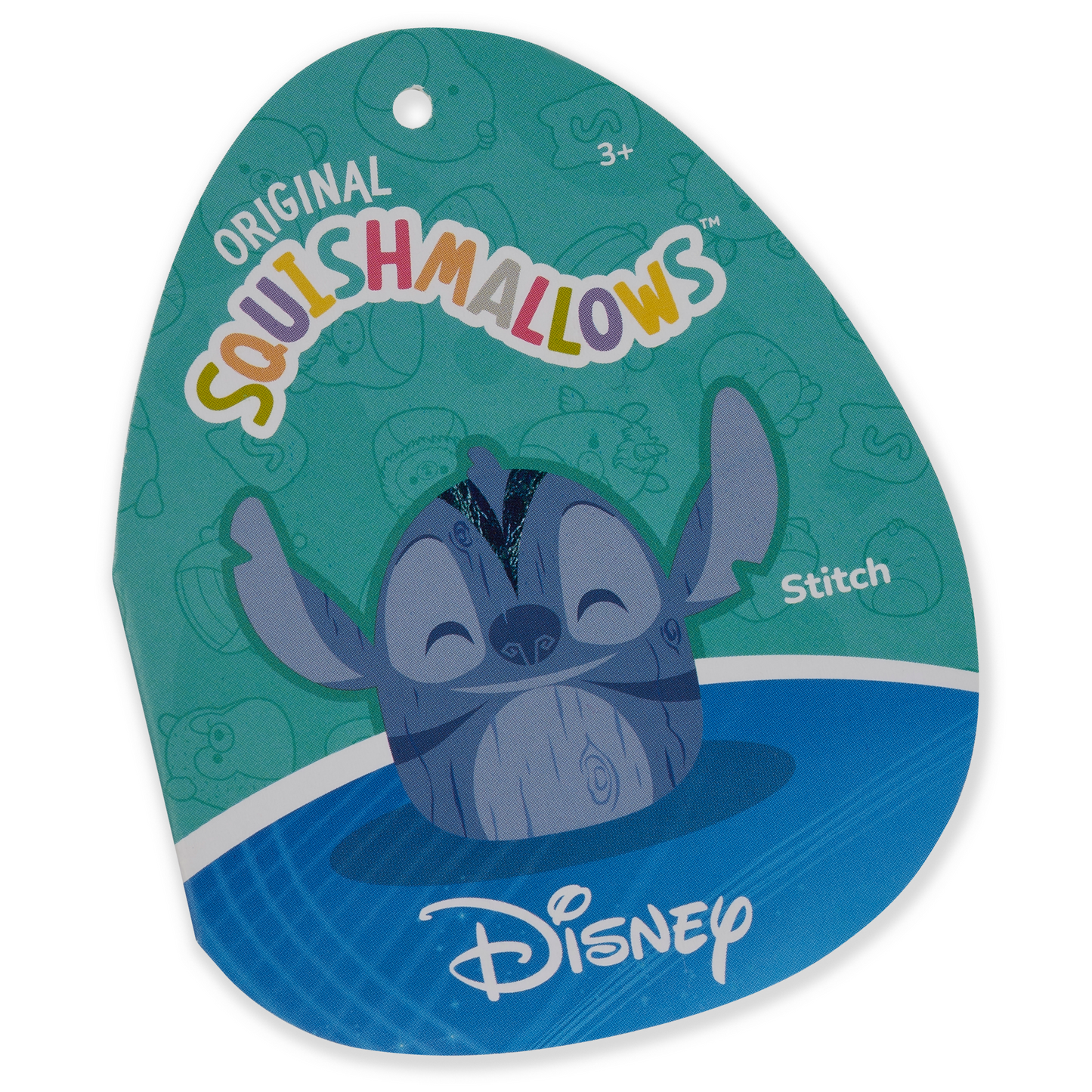Squishmallows 12" Disney Wood Carved Stitch | Jazwares
