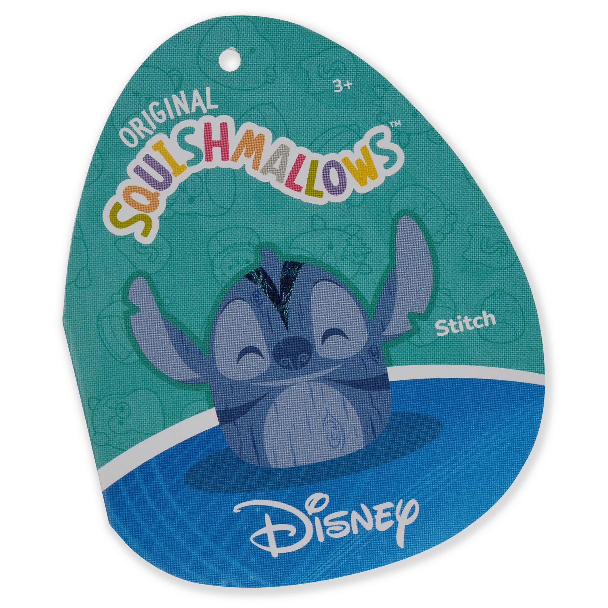 Squishmallows 12" Disney Wood Carved Stitch | Jazwares