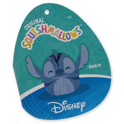 Squishmallows 12" Disney Wood Carved Stitch | Jazwares