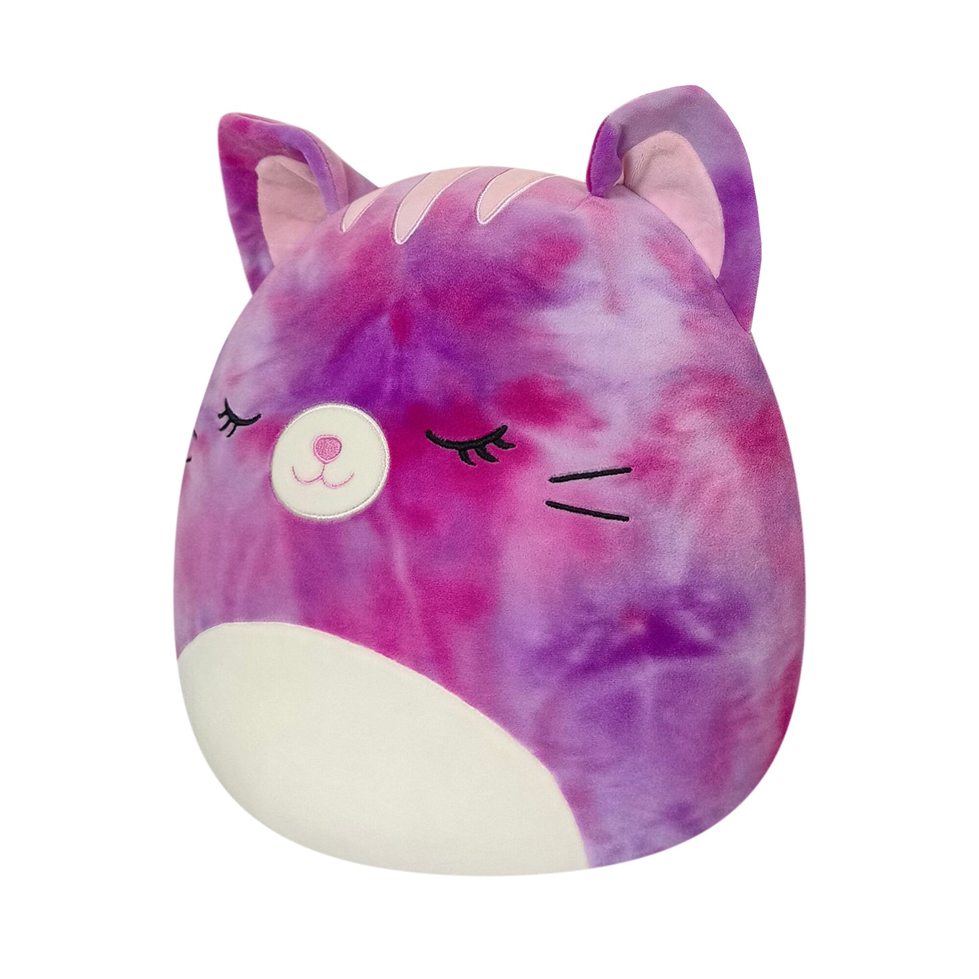 Squishmallows 14" Caeli the Purple Tie-Dye Tabby Cat | Jazwares