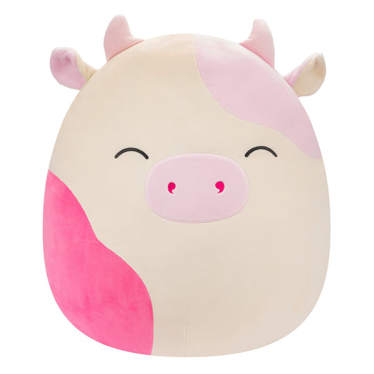 Squishmallows 20" Caedyn the Cream Cow with Pink Spots | Jazwares