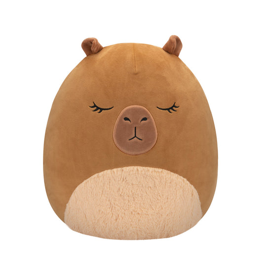 Squishmallows 14" Lijjian the Brown Capybara| Jazwares