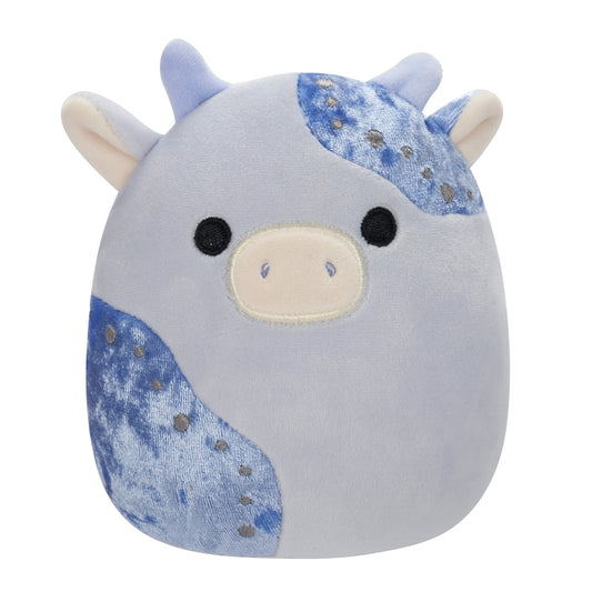 Squishmallows 5" Marzio Light Blue Velvet Cow | Jazwares