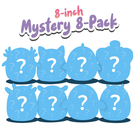 Squishmallows 8-Inch Mystery Plush 8 Pack | Jazwares