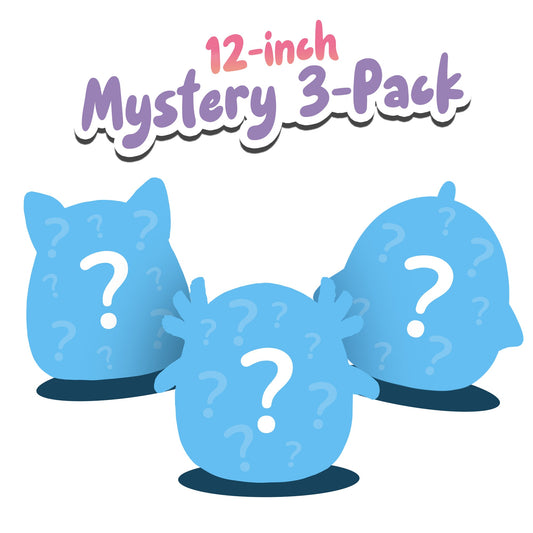 Squishmallows 12-Inch Mystery Plush 3 Pack | Jazwares