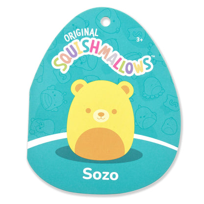 Squishmallows 12" Sozo the Neon Yellow Bear | Jazwares