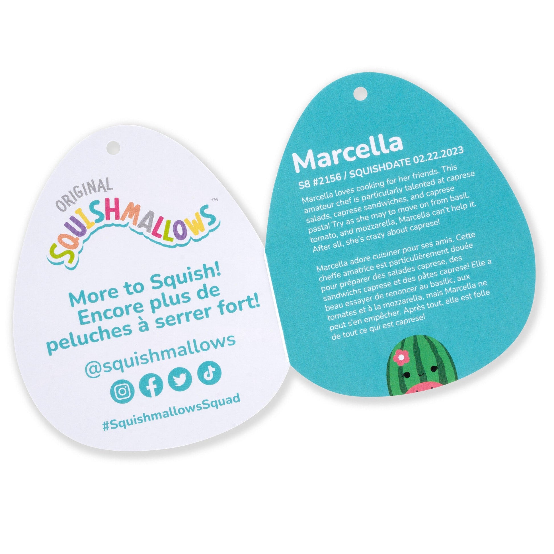Squishmallows 8" Marcella the Watermelon Octopus | Jazwares