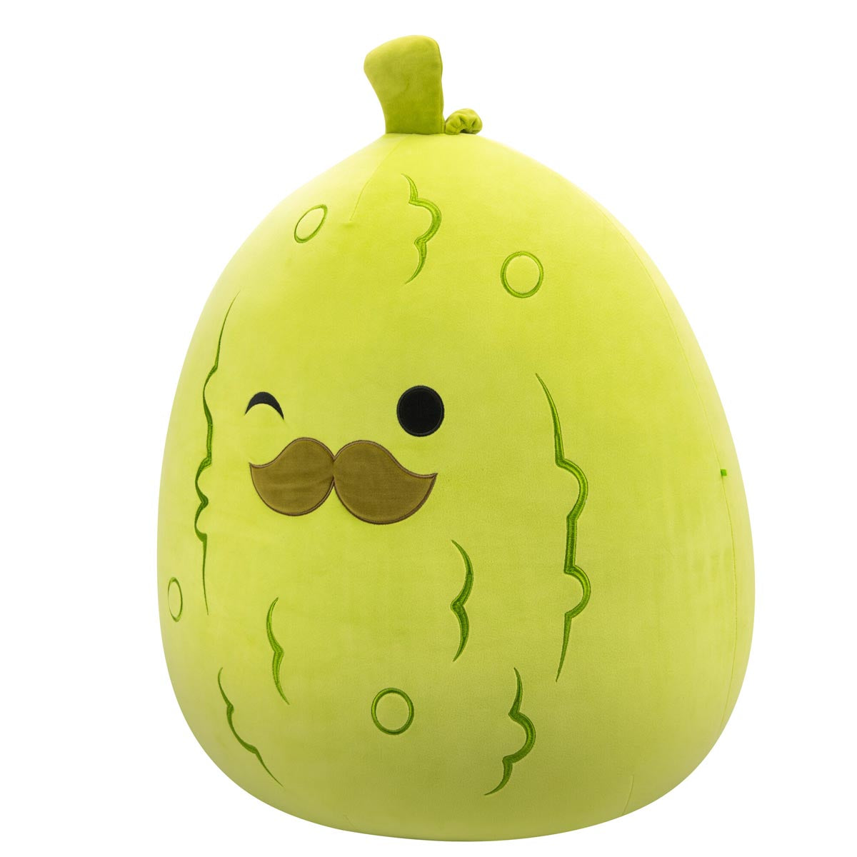 Squishmallows 24-Inch Charles the Pickle with Mustache | Jazwares