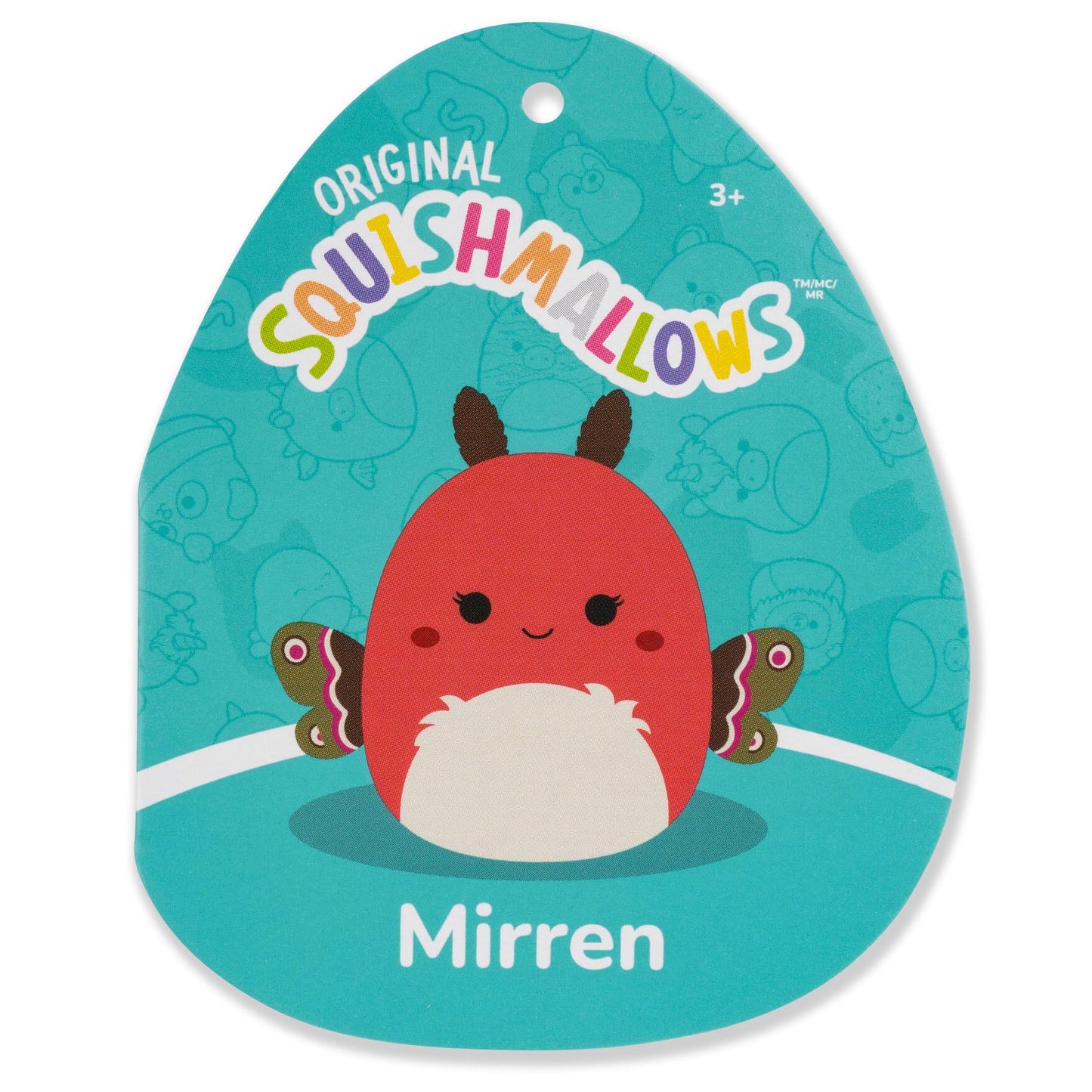 Squishmallows Mirren the Red Moth | Jazwares