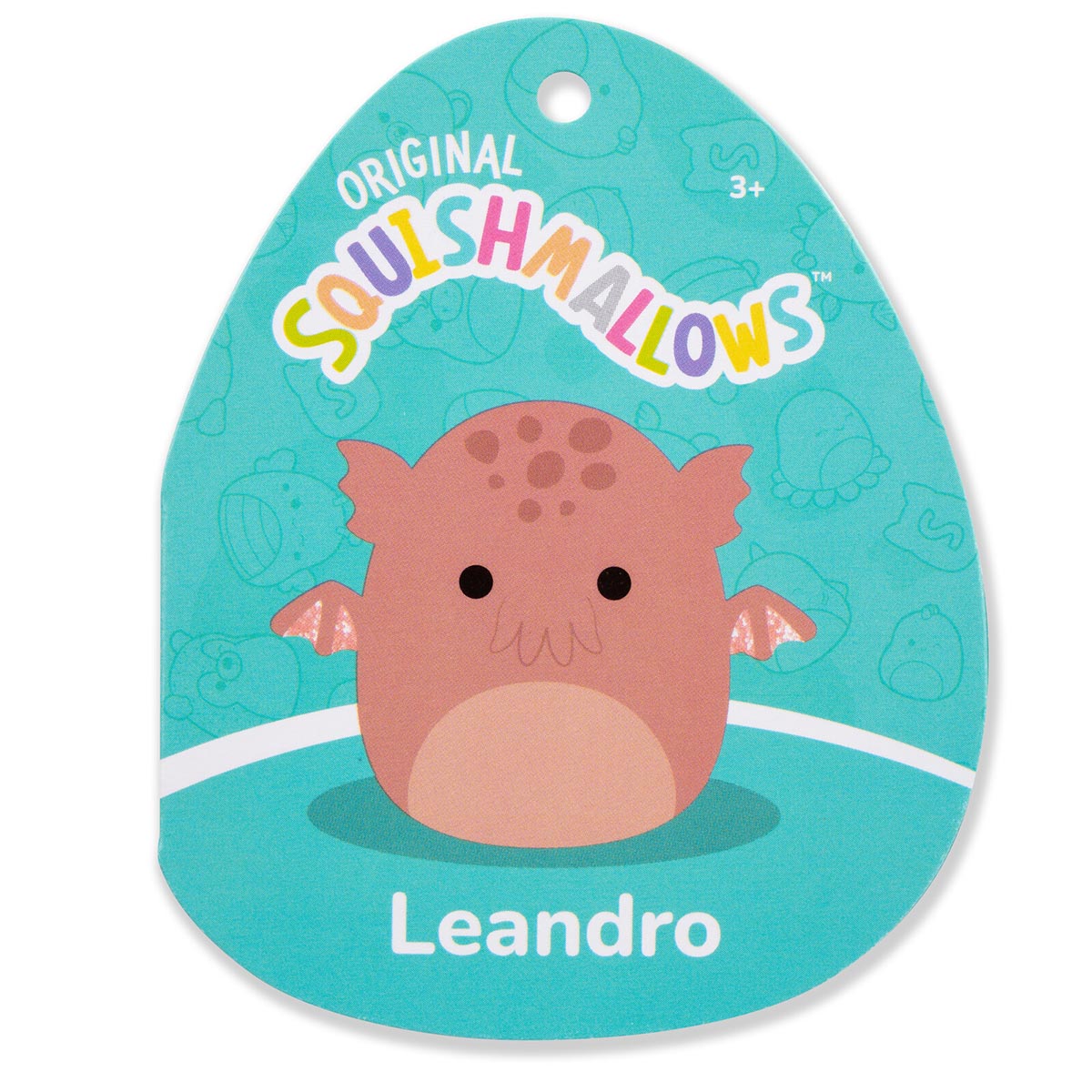 Squishmallows 12" Leandro the Dark Coral Cthulhu | Jazwares