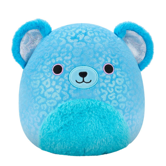 Squishmallows 8" Sarge the Blue Jaguar with Iridescent Spots | Jazwares