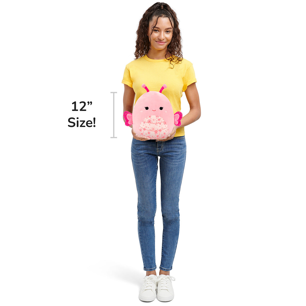 Squishmallows 12" Mogo the Pink Sakura Butterfly | Jazwares
