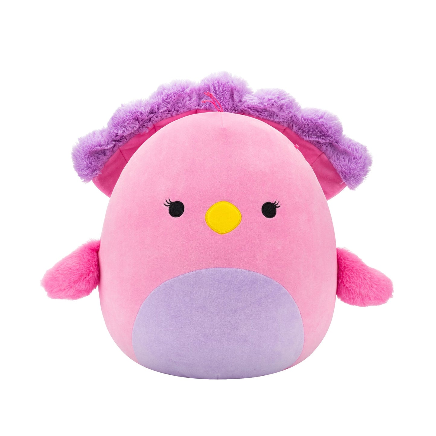 Squishmallows 14" Sweetpea the Pink and Purple Peacock | Jazwares