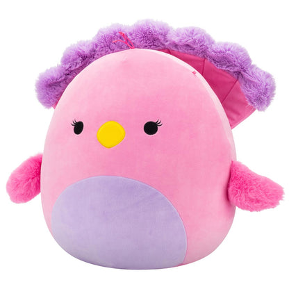 Squishmallows 14" Sweetpea the Pink and Purple Peacock | Jazwares